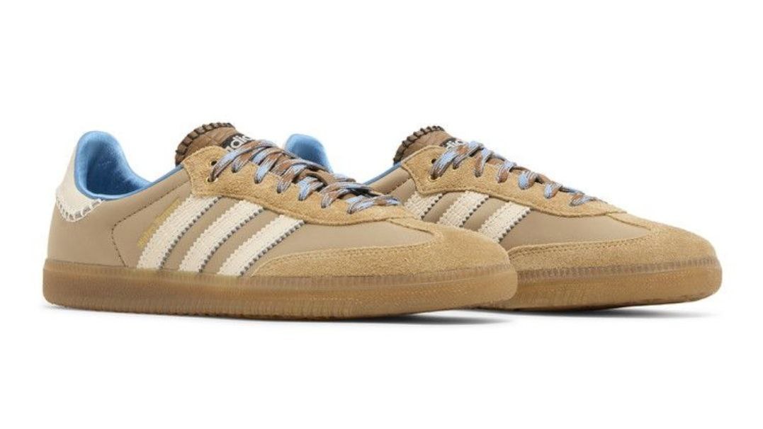 Wales Bonner x Samba Nylon 'Desert White'