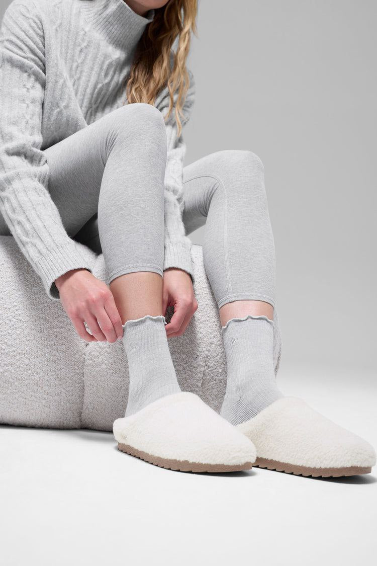 Alo Recovery Slipper 'White'