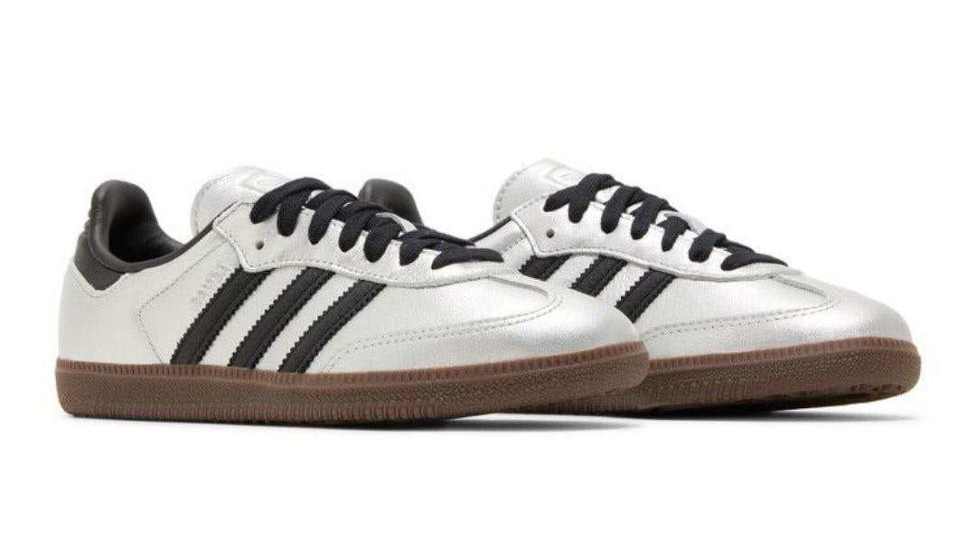 Adidas Samba 'Silver Metallic Black Gum'