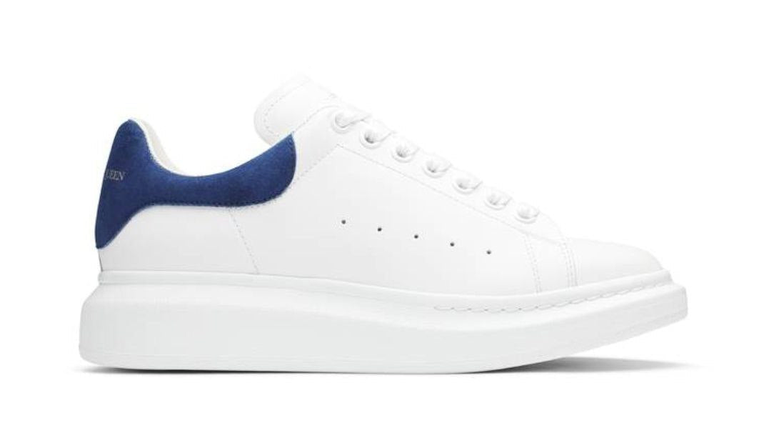 Alexander McQueen Oversized 'White Paris Blue'