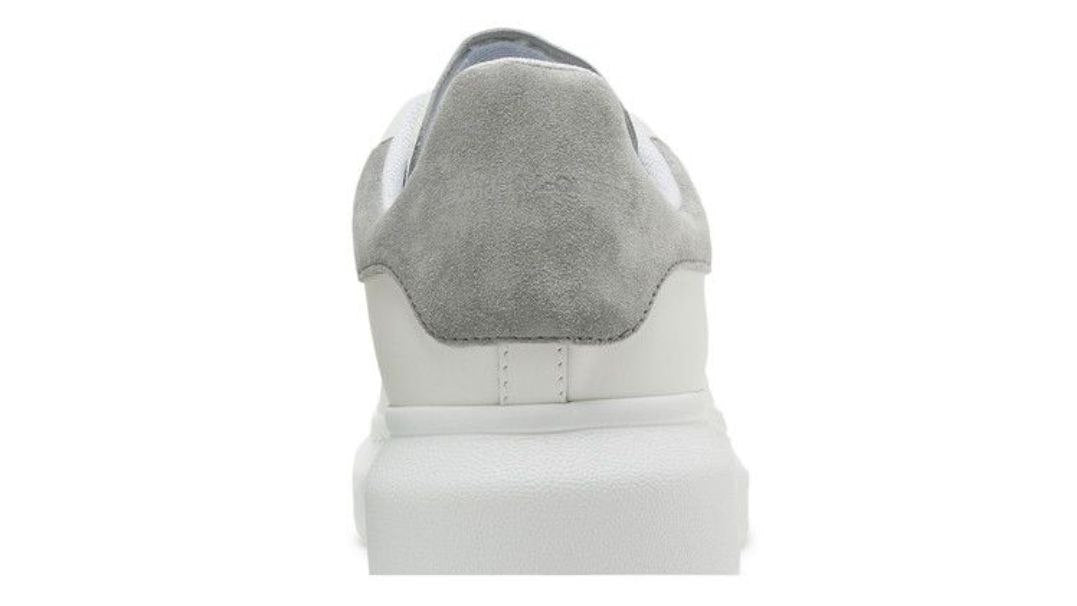 Alexander McQueen Oversized 'White Grey Suede'