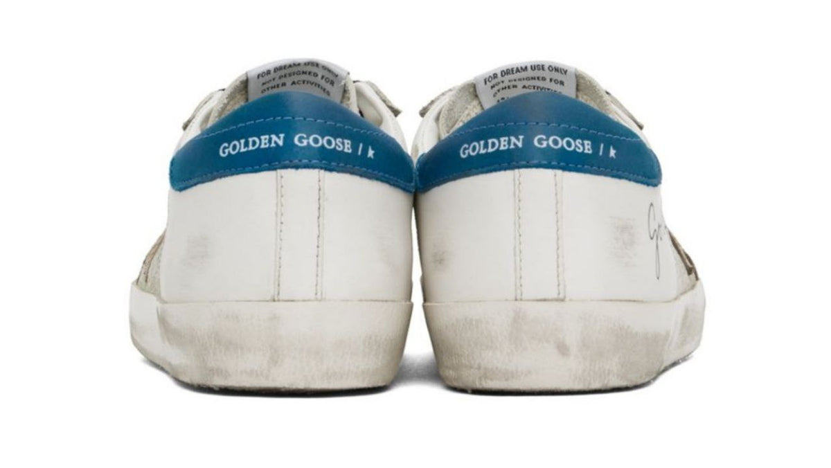 Golden Goose&nbsp;'Gray &amp; White Super-Star'