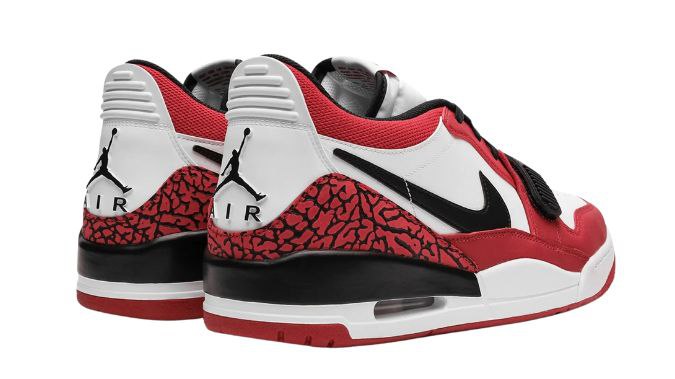 Jordan Legacy 312 Low 'White Red Black'