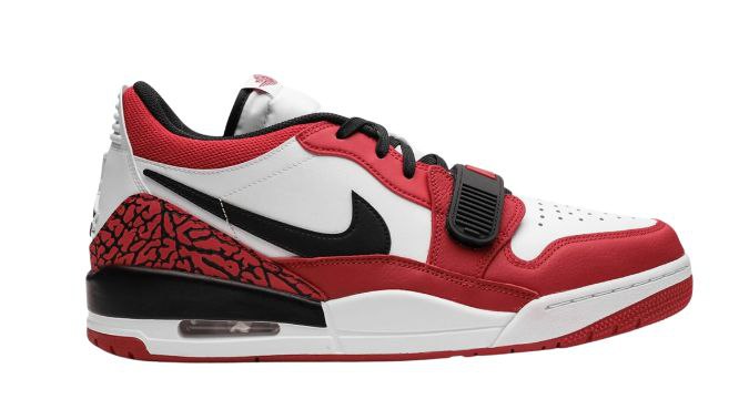 Jordan Legacy 312 Low 'White Red Black'