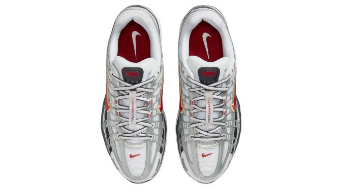 Nike p-6000 'Platinum Varsity Red'