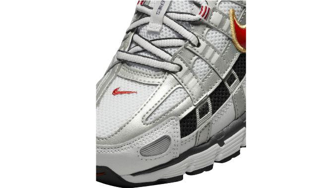 Nike p-6000 'Platinum Varsity Red'