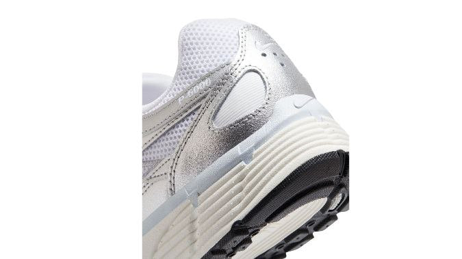 Nike p-6000 'White Blue Tint Sail Metallic Silver'