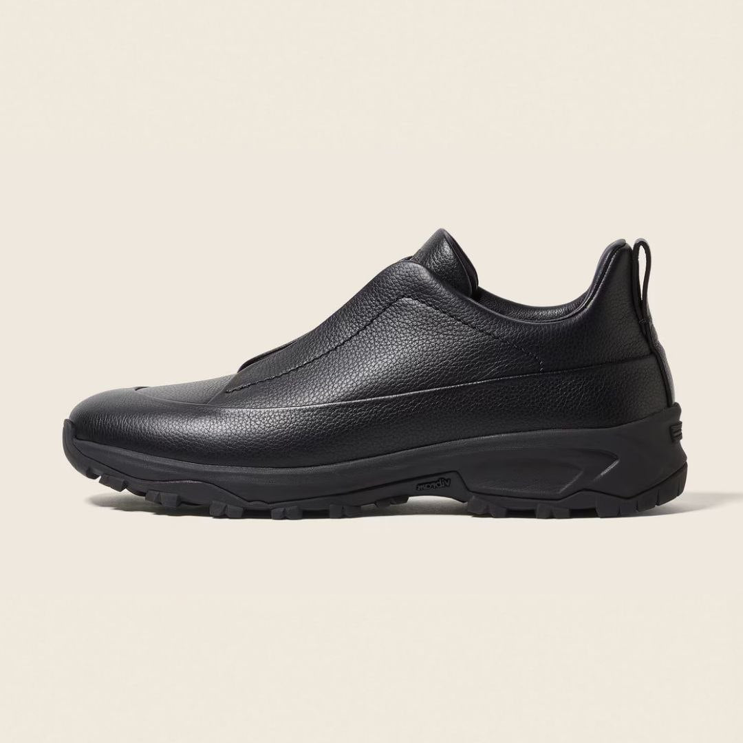 Zegna 'Black Leather'