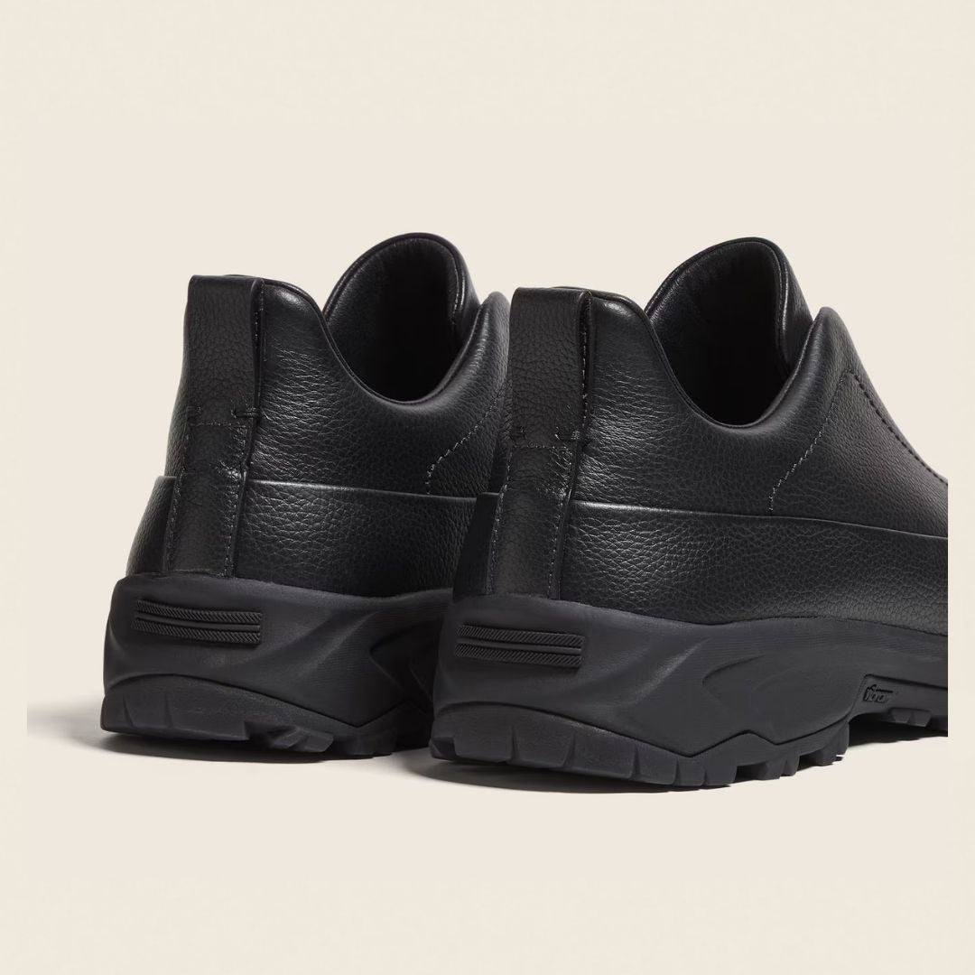Zegna 'Black Leather'