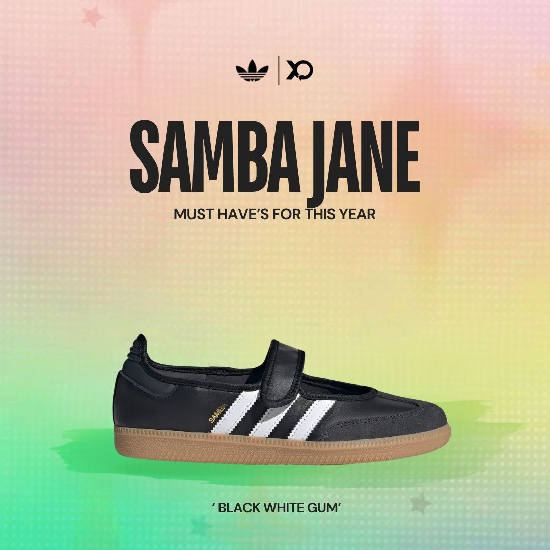 Adidas Samba Jane 'Black White Gum'