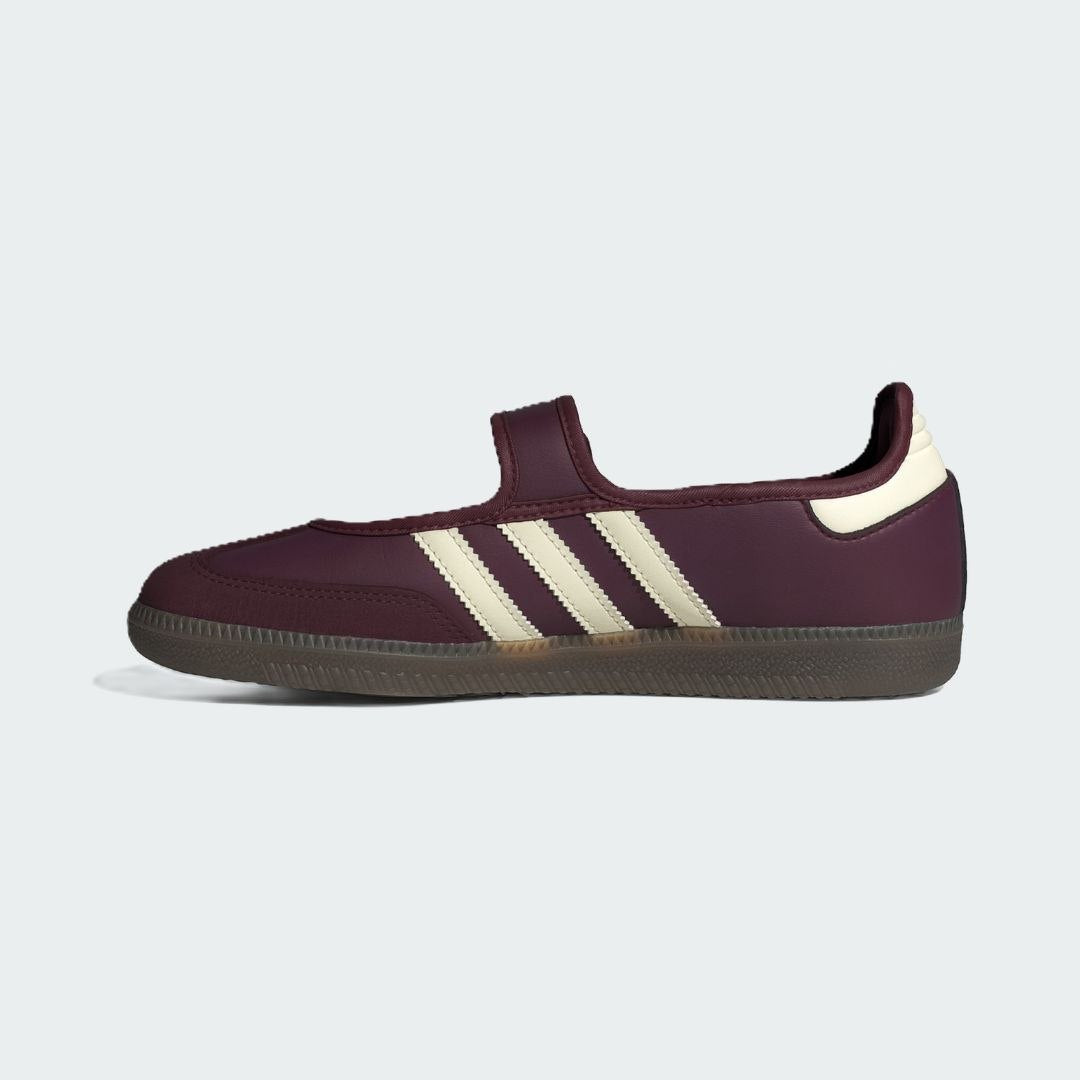 Adidas Samba Jane 'Maroon Cream White Gold Metallic'